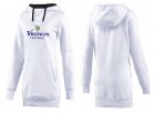 Women Minnesota Vikings Logo Pullover Hoodie-078