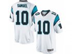 Men's Nike Carolina Panthers #10 Curtis Samuel Limited White NFL Jersey