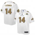 Nike Denver Broncos #14 Cody Latimer White Men NFL Pro Line Super Bowl 50 Fashion Game Jersey