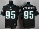 Nike NFL philadelphia eagles #95 kendricks black jerseys(Elite)