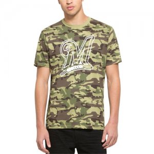 Milwaukee Brewers \'47 Alpha T-Shirt Camo