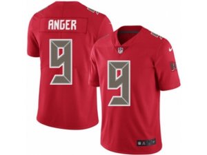 Nike Tampa Bay Buccaneers #9 Bryan Anger Limited Red Rush NFL Jersey