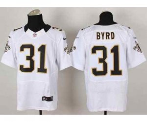 Nike jerseys new orleans saints #31 byrd white[Elite]