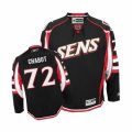 Mens Reebok Ottawa Senators #72 Thomas Chabot Authentic Black Third NHL Jersey