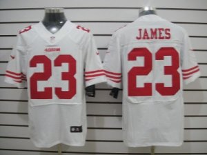 Nike NFL San Francisco 49ers #23 James White Jerseys(Elite)