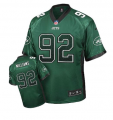 Nike New York Jets #92 Leonard Williams Green Team Color Men NFL Elite Drift Fashion Jersey