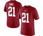 Nike San Francisco 49ers Frank Gore Pride Name & Number T-Shirt Red