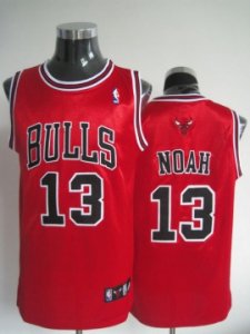 NBA Jerseys Chicago Bulls #13 NOAH Red