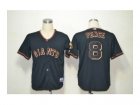 mlb jerseys san francisco giants #8 pence black (Cool Base)