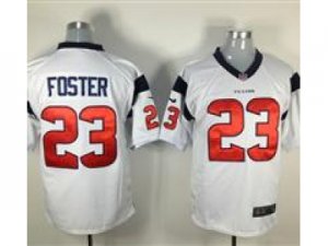 Nike Houston Texans #23 Arian Foster whlie Game Jerseys