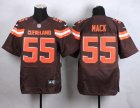 Nike Cleveland Browns #55 Alex Mack Brown jerseys(Elite)