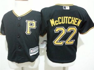 Pirates #22 Andrew McCutchen Black Toddler Cool Base Jersey