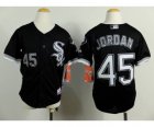 Youth mlb jerseys chicago white sox #45 jordan black