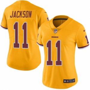 Women\'s Nike Washington Redskins #11 DeSean Jackson Limited Gold Rush NFL Jersey