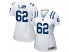 Women Nike Indianapolis Colts #62 Le'Raven Clark Game White NFL Jersey