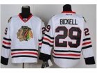 Youth Chicago Blackhawks #29 Bryan Bickell White Jerseyss