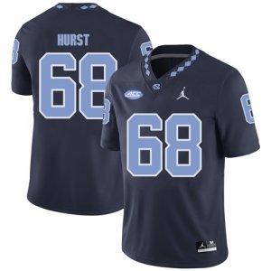 North Carolina Tar Heels 68 James Hurst Black College Football Jersey