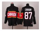 nhl jerseys team canada olympic #87 crosby black[2014 new]