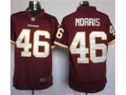 Nike NFL Washington Redskins #46 Alfred Morris Red Jerseys(Game)