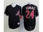 Mlb Arizona Diamondbacks #24 Yasmany Tomas Black Cool Base Stitched Baseball Jerseys