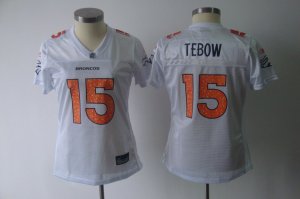 Women nfl denver broncos #15 tebow white