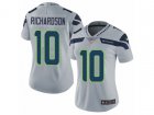 Women Nike Seattle Seahawks #10 Paul Richardson Vapor Untouchable Limited Grey Alternate NFL Jersey