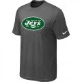 New York Jets Sideline Legend Authentic Logo T-Shirt Dark grey