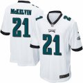 Mens Nike Philadelphia Eagles #21 Leodis McKelvin Game White NFL Jersey