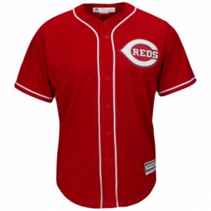 Mens Cincinnati Reds Majestic Blank Red Alternate Cool Base Team Jersey