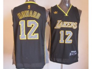 nba los angeles lakers #12 howard black[2013 new]