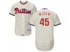 Philadelphia Phillies #45 Tug McGraw Cream Flexbase Authentic Collection Stitched MLB Jersey