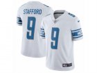 Detroit Lions #9 Matthew Stafford Nike White 2017 Limited Jersey