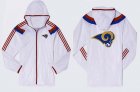 NFL St. Louis Rams dust coat trench coat windbreaker 9