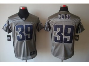 Nike NFL Dallas Cowboys #39 Brandon Carr Grey Shadow Jerseys