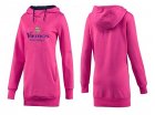 Women Minnesota Vikings Logo Pullover Hoodie-086