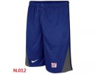 Nike NFL New York Giants Classic Shorts Blue