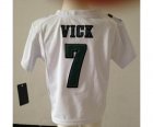 Nike kids nfl jerseys philadelphia eagles #7 vick white[nike]