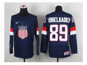 nhl jerseys USA #89 adbelkader blue(2014 world championship)