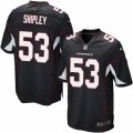 Mens Nike Arizona Cardinals #53 A.Q. Shipley Game Black Alternate NFL Jersey