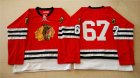 NHL Mitchell And Ness 1960-61 Chicago Blackhawks #67 Noname red Throwback jerseys