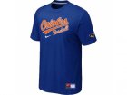 Baltimore Orioles Blue Nike Short Sleeve Practice T-Shirt