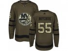 Youth Adidas New York Islanders #55 Johnny Boychuk Green Salute to Service Stitched NHL Jersey