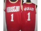 nba Houston Rockets #1 Tracy McGrady Red(Throwback Revolution 30)
