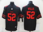 Nike 49ers #52 Patrick Willis Black Vapor Untouchable Limited Jersey