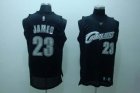 nba fans cleveland cavaliers #23 james swingman black