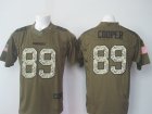 Nike Oakland Raiders #89 Cooper Green Salute To Service Jerseys(Limited)