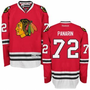 Youth Reebok Chicago Blackhawks #72 Artemi Panarin Authentic Red Home NHL Jersey