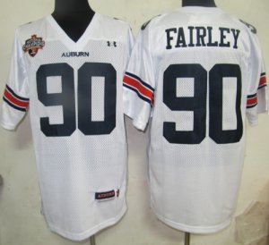 NCAA jerseys Under Armour South #90 Fairley White