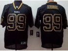 Nike Pittsburgh Steelers #99 Brett Keisel jerseys(Light Out Elite)