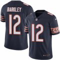 Mens Nike Chicago Bears #12 Matt Barkley Limited Navy Blue Rush NFL Jersey